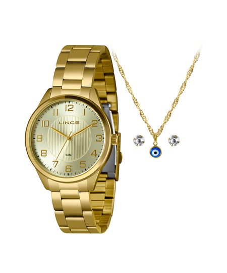 relógio lince lrg4743l40-ka49c2kx analógico dourado UNICO relógio lince lrg4743l40-ka49c2kx analógico dourado UNICO