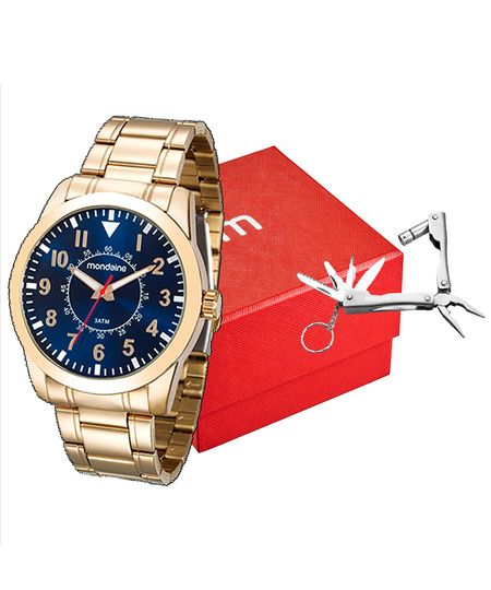 relógio mondaine 99138gpmvde2kt analógico dourado UNICO relógio mondaine 99138gpmvde2kt analógico dourado UNICO