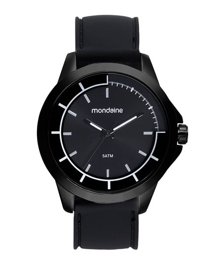 relógio mondaine 99685gpmbpi1kb analógico preto UNICO relógio mondaine 99685gpmbpi1kb analógico preto UNICO