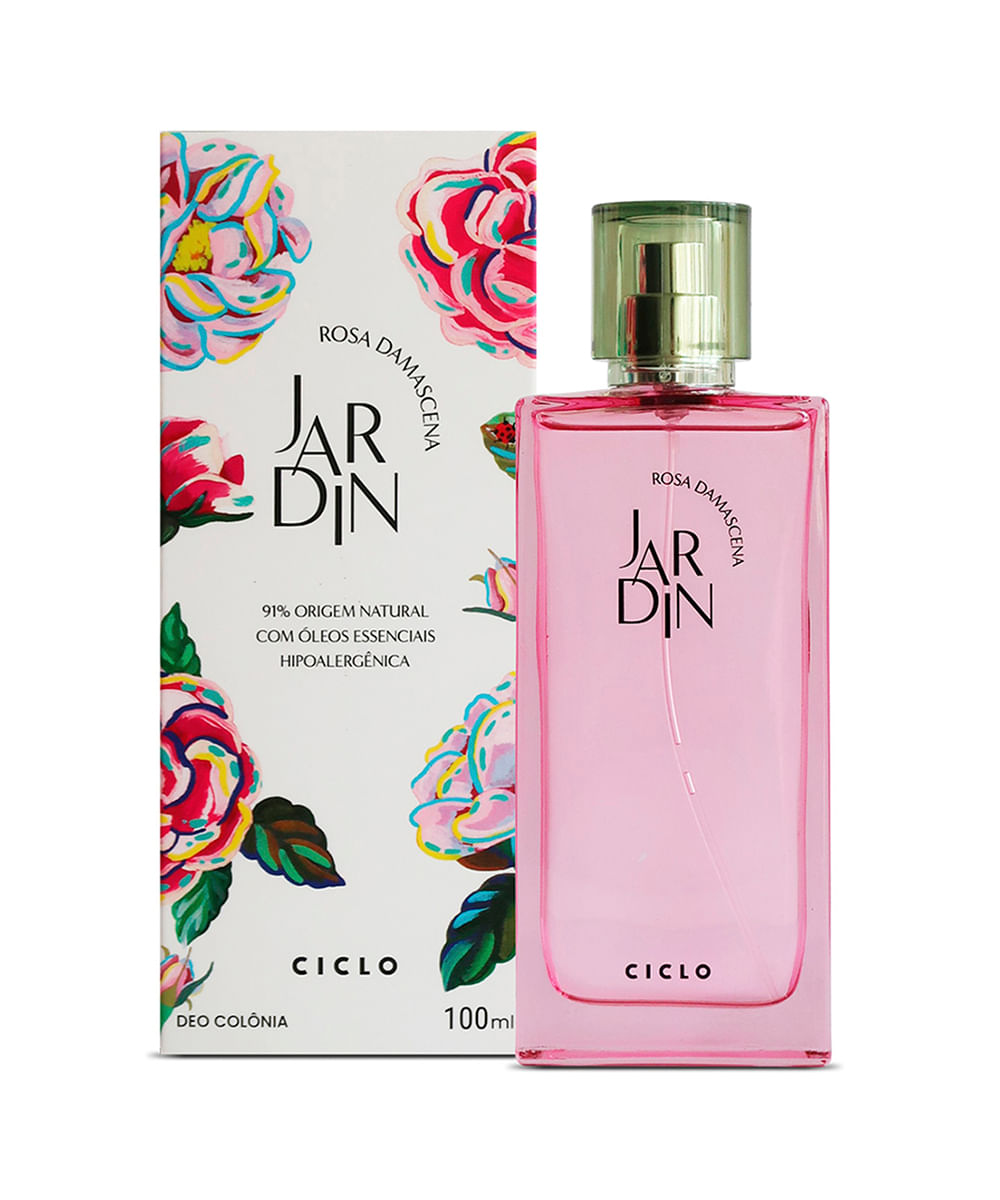 deo colônia ciclo jardin rosa dama 100ml deo colônia ciclo jardin rosa dama 100ml
