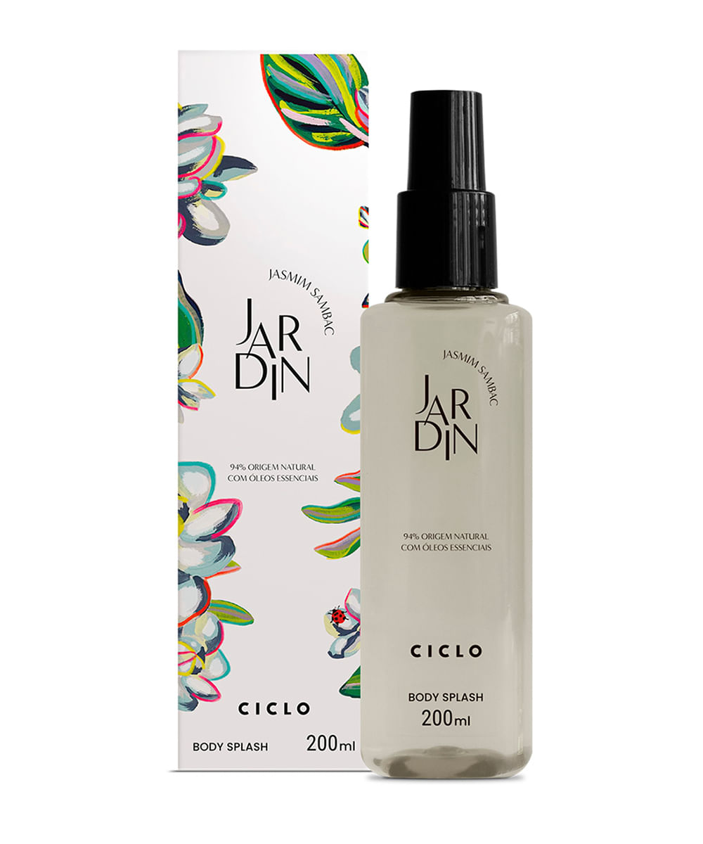 body splash ciclo jardin jasmim sambac 200ml