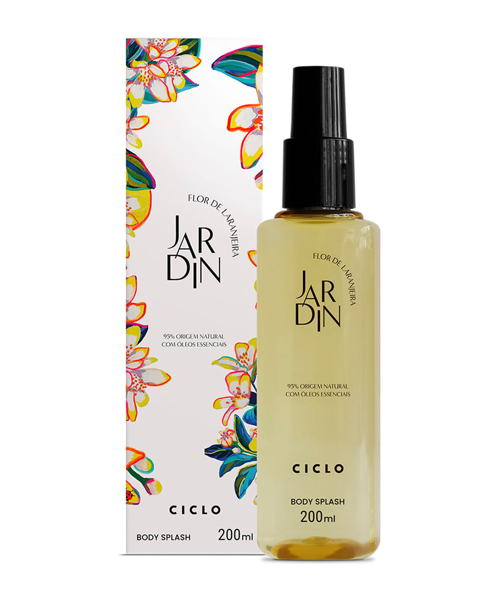 body splash ciclo jardin flor de laranjeira 200ml body splash ciclo jardin flor de laranjeira 200ml