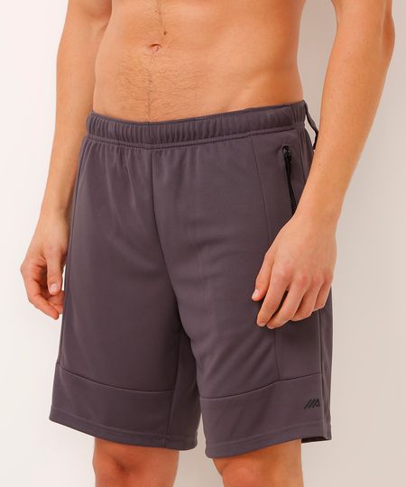 bermuda com passante para camiseta ace cinza P