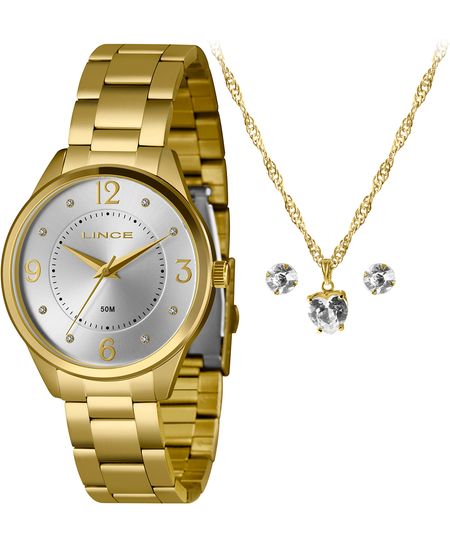 relógio lince lrg4746l40 k02bs2kx analógico dourado UNICO relógio lince lrg4746l40 k02bs2kx analógico dourado UNICO