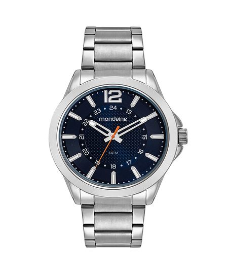 relógio mondaine 32602g0mvne2kt analógico prateado UNICO
