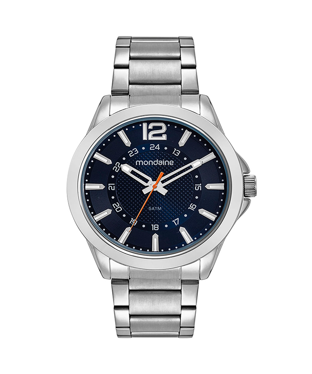 relógio mondaine 32602g0mvne2kt analógico prateado