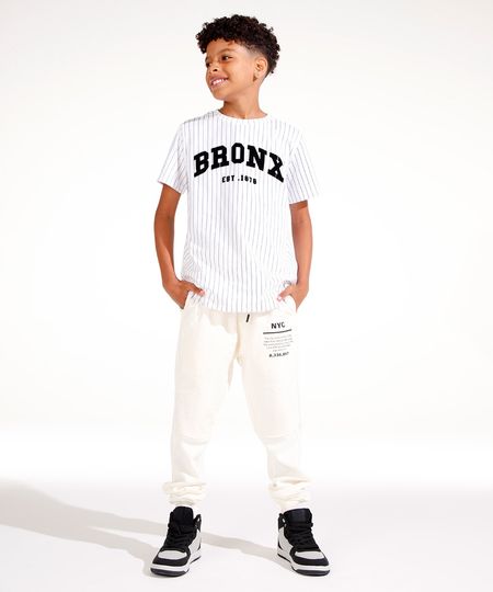 calça jogger de moletom juvenil com recorte bege 12 calça jogger de moletom juvenil com recorte bege 12