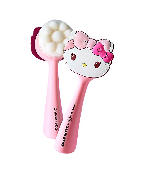escova de limpeza facial cleanser klass vough hello kitty rosa UNICO