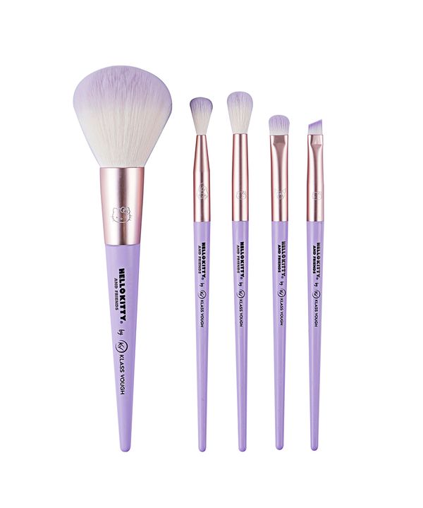 kit de pincéis e necessaire klass vough hello kitty essential beauty brush set UNICO