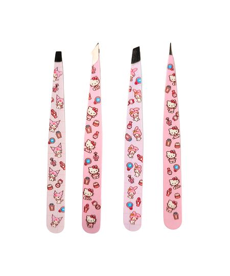 kit de pinças klass vough hello kitty perfect pinch tool kit rosa UNICO