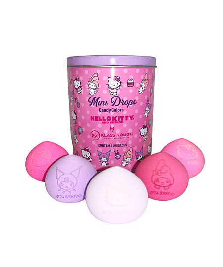 kit de 5 esponjas mini gota klass vough hello kitty UNICO kit de 5 esponjas mini gota klass vough hello kitty UNICO