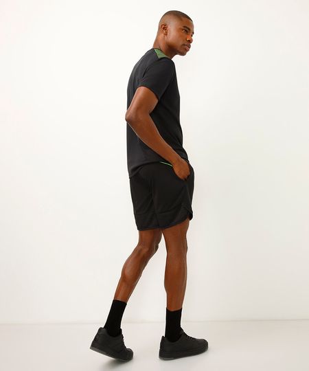 short recorte esportivo ace verde P