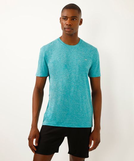 Camiseta Masculina Esportiva Ace Basic Dry Manga Curta Gola Careca Verde P