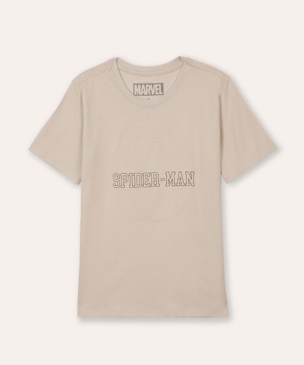 camiseta de algodão infantil homem aranha cinza 4
