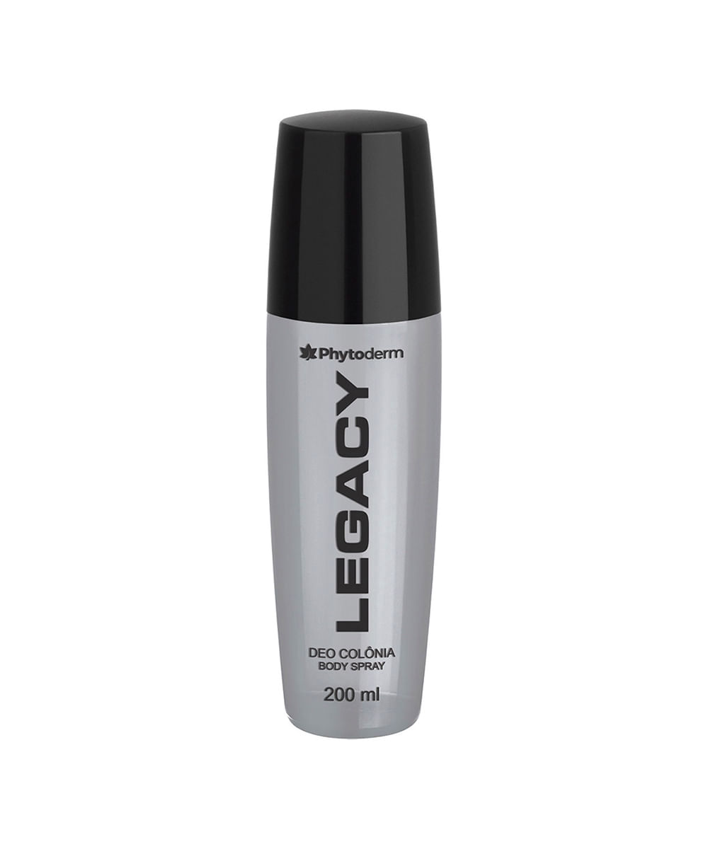 desodorante col body spray phytoderm legacy 200ml