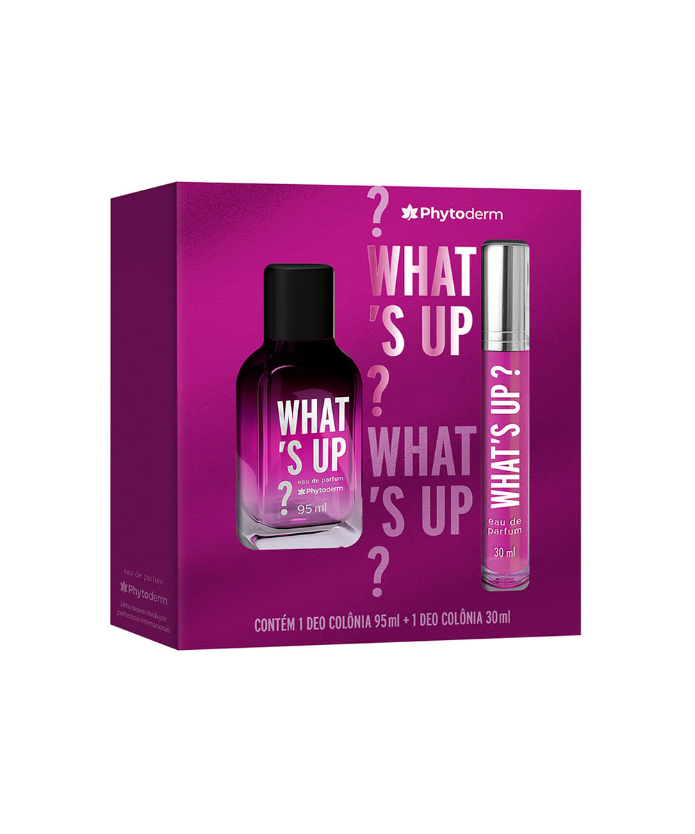 kit edp phytoderm whats up 95ml e edp 15ml