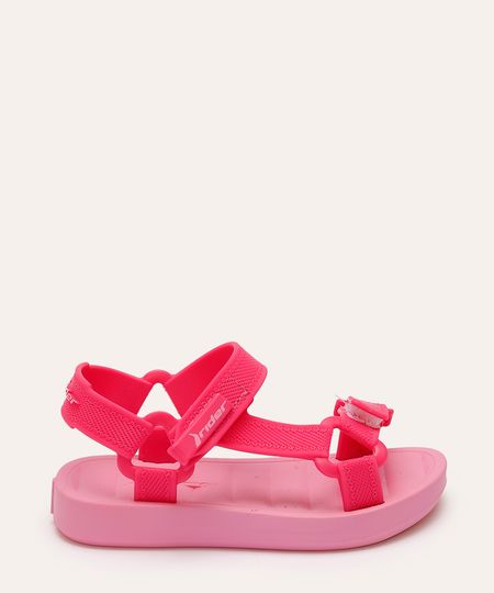 papete infantil com velcro free style rider rosa 20-21