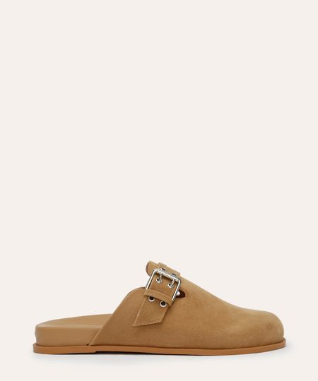 mule clog com fivela oneself bege 39 mule clog com fivela oneself bege 39