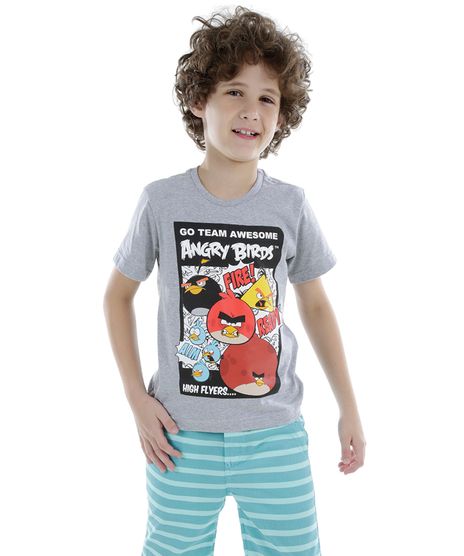 Camiseta-Angry-Birds-Cinza-Mescla-8204220-Cinza_Mescla_1