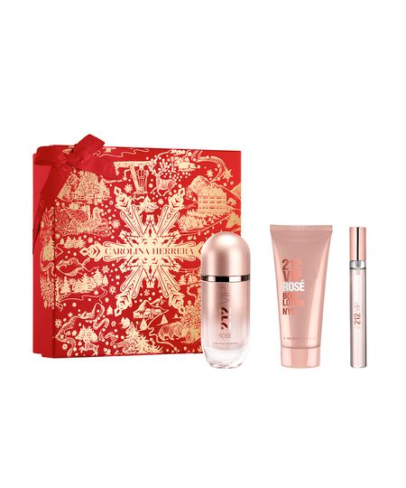 kit 212 vip rosé carolina herrera eau de parfum 80ml UNICO