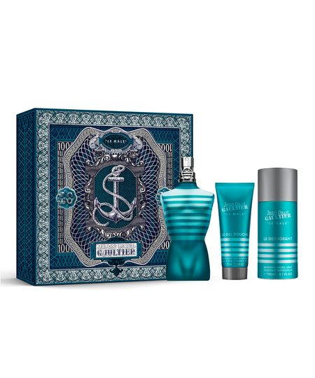 kit le male jean paul gaultier eau de toilette 125ml UNICO kit le male jean paul gaultier eau de toilette 125ml UNICO