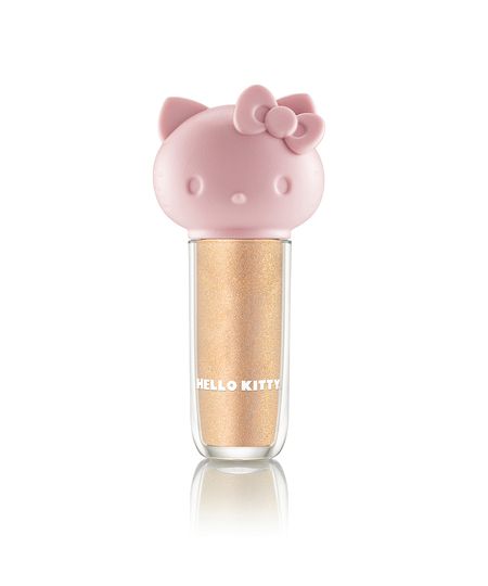 iluminador líquido glow bruna tavares hello kitty cake dourado UNICO