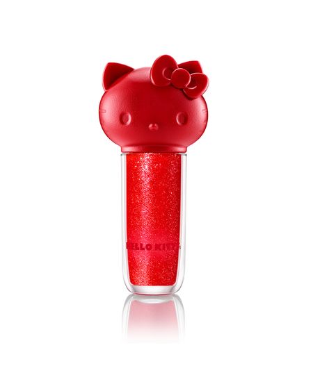 gloss lip oil bruna tavares hello kitty love vermelho UNICO