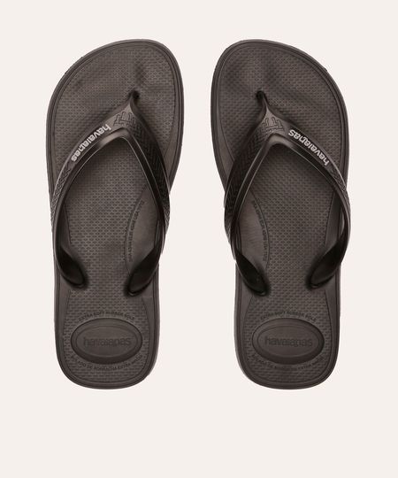 chinelo top max comfort havaianas preto 39-40 chinelo top max comfort havaianas preto 39-40