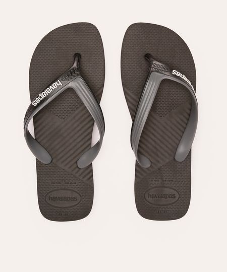 chinelo haivaianas dual bicolor preto 39-40
