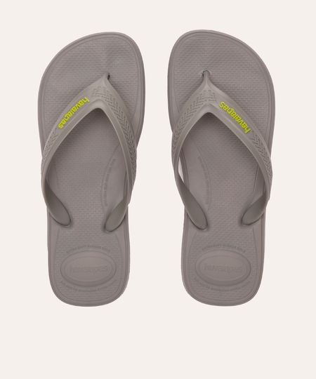 chinelo top max comfort havaianas cinza 39-40