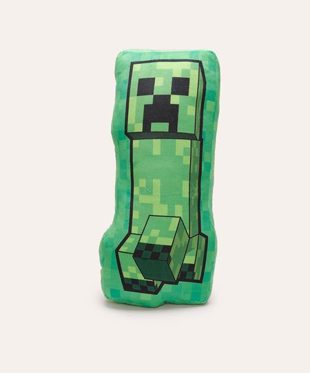 almofada creeper minecraft verde UNICO almofada creeper minecraft verde UNICO