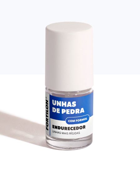 esmalte fortilon unhas de pedra dailus endurecedor transparente UNICO