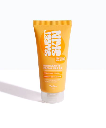 hidratante facial dailus fps 30 proteção uva e uvb sweet skin UNICO hidratante facial dailus fps 30 proteção uva e uvb sweet skin UNICO