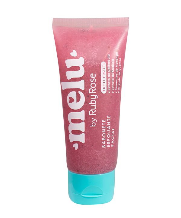 sabonete esfoliante facial melu tutti frutti UNICO