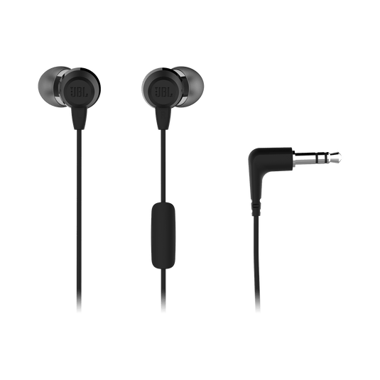 fones de ouvido intra- auriculares jbl c50hi in ear preto