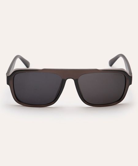 óculos de sol quadrado triton preto UNICO