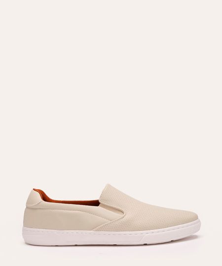 Tênis Masculino Slip On Furos Oneself Off White 40 Tênis Masculino Slip On Furos Oneself Off White 40