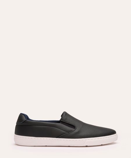 Tênis Masculino Slip On Furos Oneself Azul Marinho 38