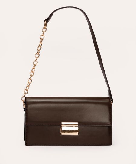 bolsa shoulder bag mindset marrom UNICO