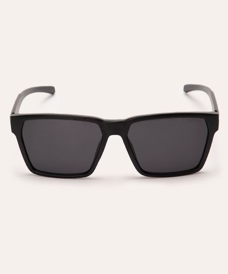 óculos de sol quadrado triton preto UNICO