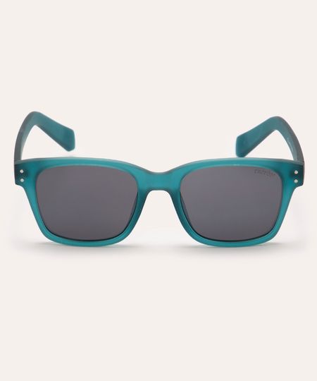 óculos de sol unissex quadrado triton - azul UNICO