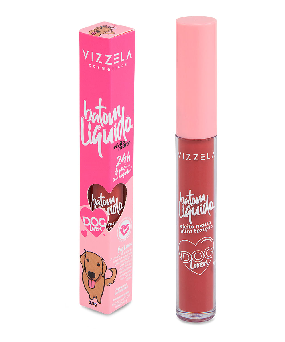 batom lÃquido vizzela 06 golden rosa