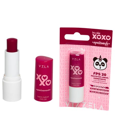 balm labial xoxo fps 20 vizzela apaixonado UNICO balm labial xoxo fps 20 vizzela apaixonado UNICO
