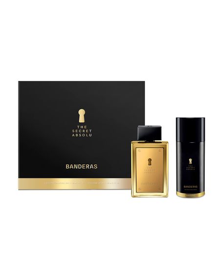 kit banderas the icon the parfum eau de parfum 100ml e desodorante 24h spray 150ml UNICO