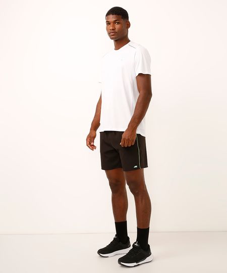 short cós com elástico e nervuras esportivo ace verde P