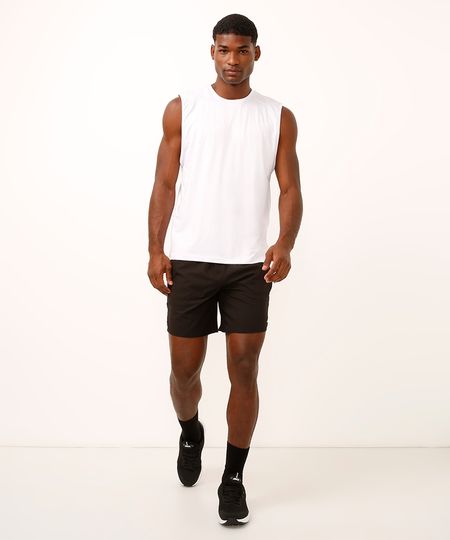 bermuda bolso com zíper esportivo ace preta G bermuda bolso com zíper esportivo ace preta G