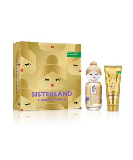 kit benetton united colors sisterland yellow peony creme corporal 75ml e eau de toilette 80ml UNICO kit benetton united colors sisterland yellow peony creme corporal 75ml e eau de toilette 80ml UNICO