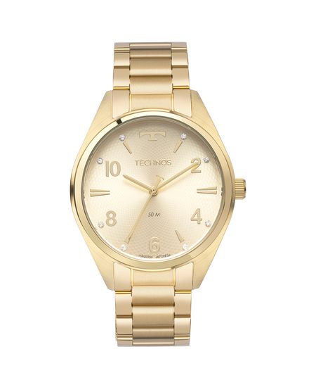 relógio technos analógico 2036mti1x dourado UNICO