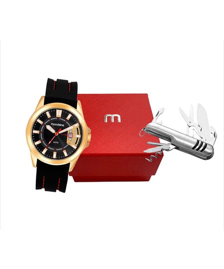 relógio mondaine analógico calendário 83510gpmvdi2k dourado UNICO