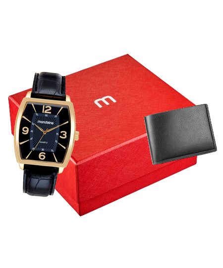 relógio mondaine analógico 83506gpmvdh2k com brinde dourado UNICO